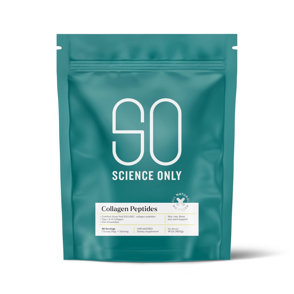 Certified Grass-Fed Collagen Peptides. LIAF Certified. 40 Servings.