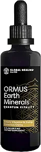 Global Healing Center ORMUS Earth Minerals - Liquid Gold, Platinum, Iridium Blend for Lucid Dreaming, Quantum Vitality and Mindful Meditation - More Bioavailable Than Monoatomic Gold - 2 Fl Oz