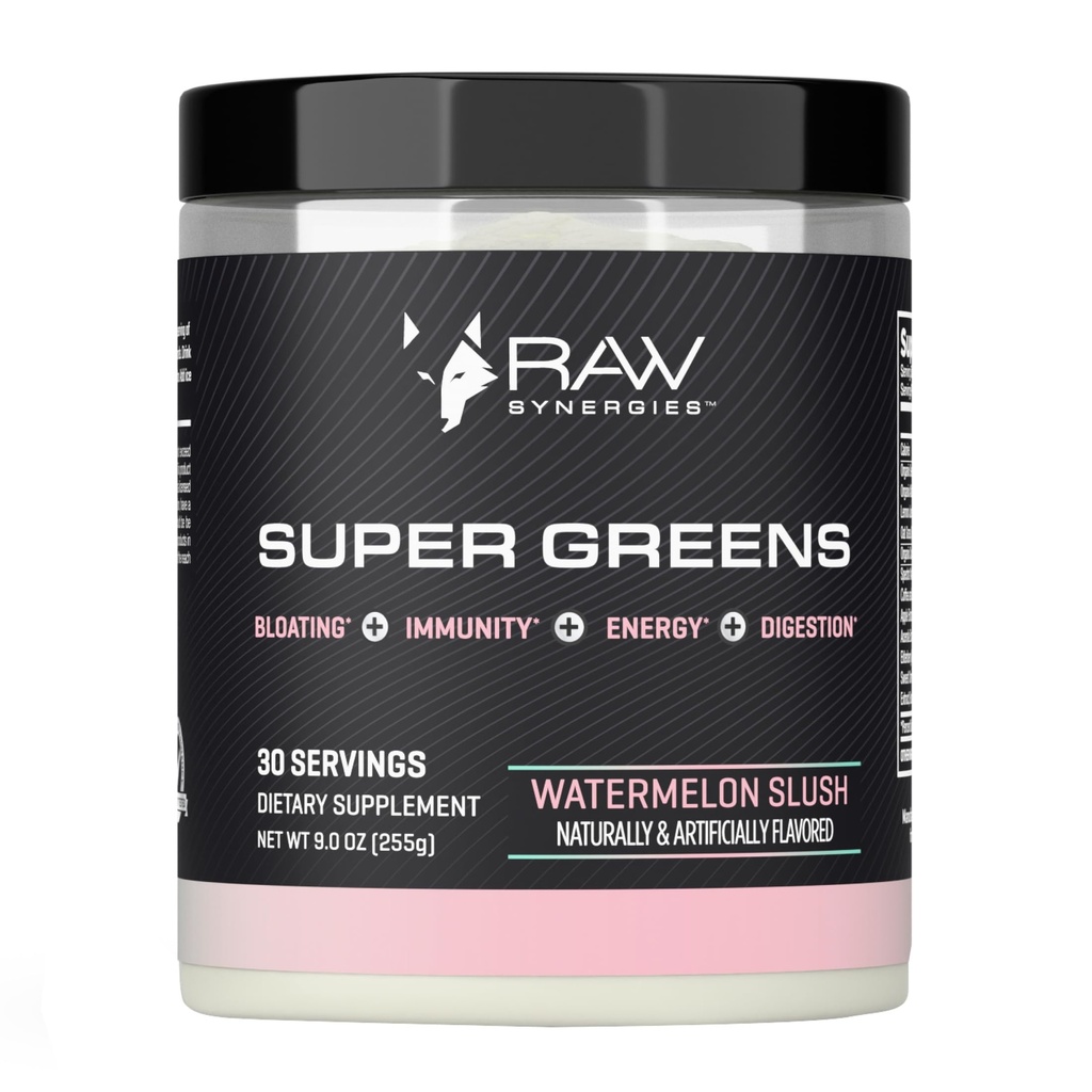 RAW Synergies Daily Superfoods Greens Watermelon