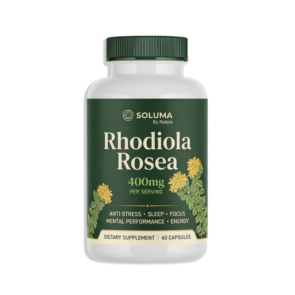Soluma Rhodiola Rosea, Pure & Simple, Daily Support