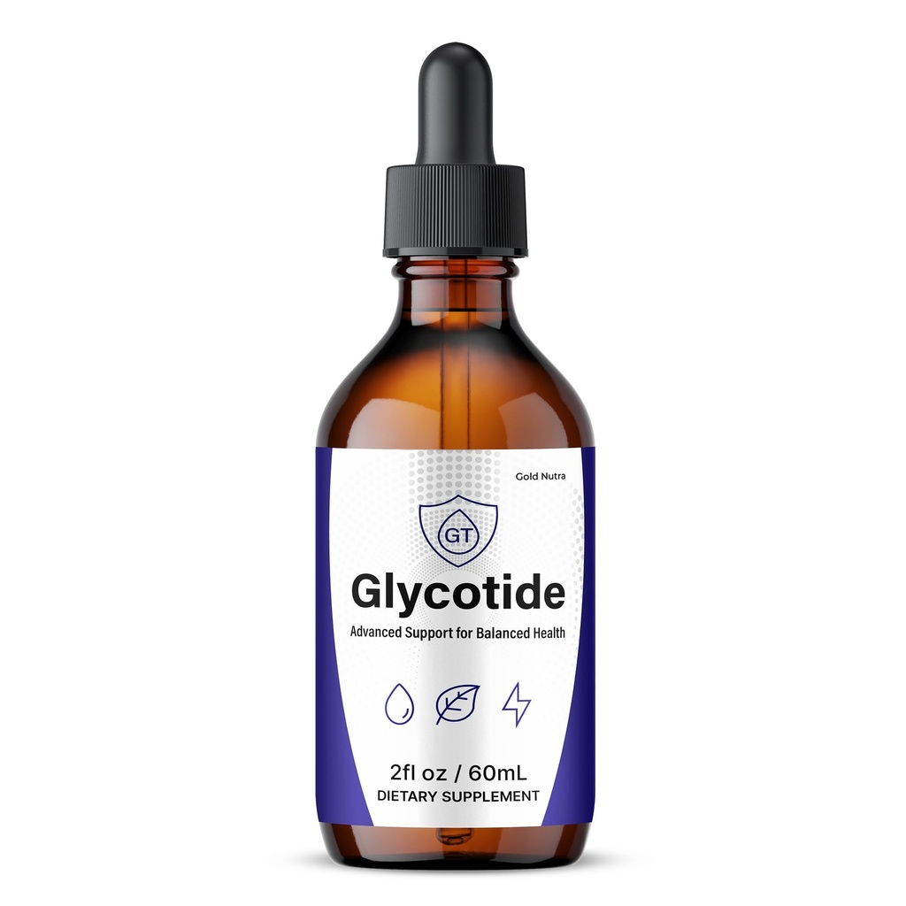 Glycotide Drops, All Natural Official Formula (1 Pack)