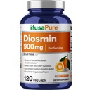 NusaPure Diosmin 900mg por Serving 120 Veggie Caps (No-GMO, Vegan)