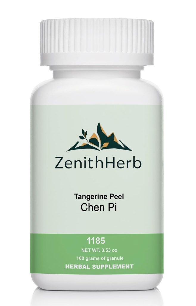 Tangerine Peel, Chen Pi, Herbal Supplement, Granule Form, 100 Grams/Bottle