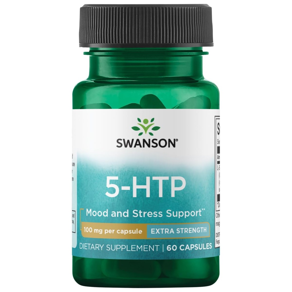 Swanson Ultra 5-Htp - Extra Strength 100 mg 60 Caps