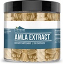 Elementos tercos Amla Extracto 200 Capsules, Puro ' Undiluted, No Additives