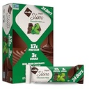 Nugo Slim Dark Chocolate Mint, 18g Vegan Protein, 3g Sugar, 6g Fiber, Low Net Carb, Keto Friendly, Gluten Free, 24 Condes