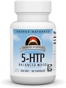 Fuente Naturals Serene Science 5-HTP, Suplemento dietético no GMO, 200 mg - 30 cápsulas
