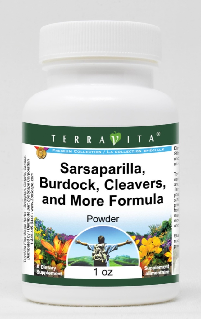 Sarsaparilla, Burdock, Cleavers, and More Formula Powder (1 oz, ZIN: 517054)