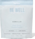Be Well by Kelly Vanilla Plant-Based Protein Powder, Vegan 20G Protein 8G Fiber 0 Net Carb (3 Ingredientes, 20 Servings) 9 Amino Acids+3 BCAAs No Soy, No Dairy, Stevia-Free, No Sugar Añadido 1,68lb 760g