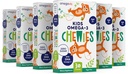 Omega 3 Gummies - Ultra-High DHA Chewable Gel Gummy - para los niños apoya la salud del cerebro y del ojo - sabor natural sin azúcar - niños Omega 3 Fish Oil Gummies (6 Pack)