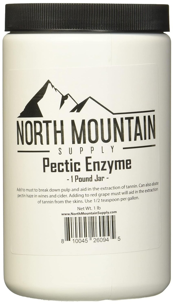 North Mountain Supply Pectic Enzyme - 1 libra Jarrón