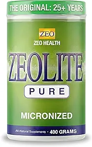 Zeolite Pure TENIDO Full Body Detox Cleanse for Women, Hombres, Adultos TENIDO Apoya Energía, Gut Health, Clarity Mental, " Optimal Inflammation Response TEN The Original Zeolite Powder (400 Servings)
