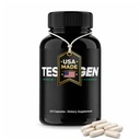 Testogen-X Booster for Men, Natural Blend, Men’s Daily Testogen Booster Routine Formula, Everyday Use, 120 Cap
