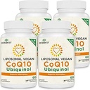 1000mg Liposomal CoQ10 Ubiquinol, 240 Vegan Softgels, High Absorption Ubiquinol CoQ10 Suplemento, Active Antioxidant Form of Coenzyme Q10 for Heart Function & Energy Production