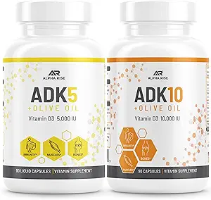 ADK 5 Suplemento de vitamina + ADK 10 Suplemento de vitamina