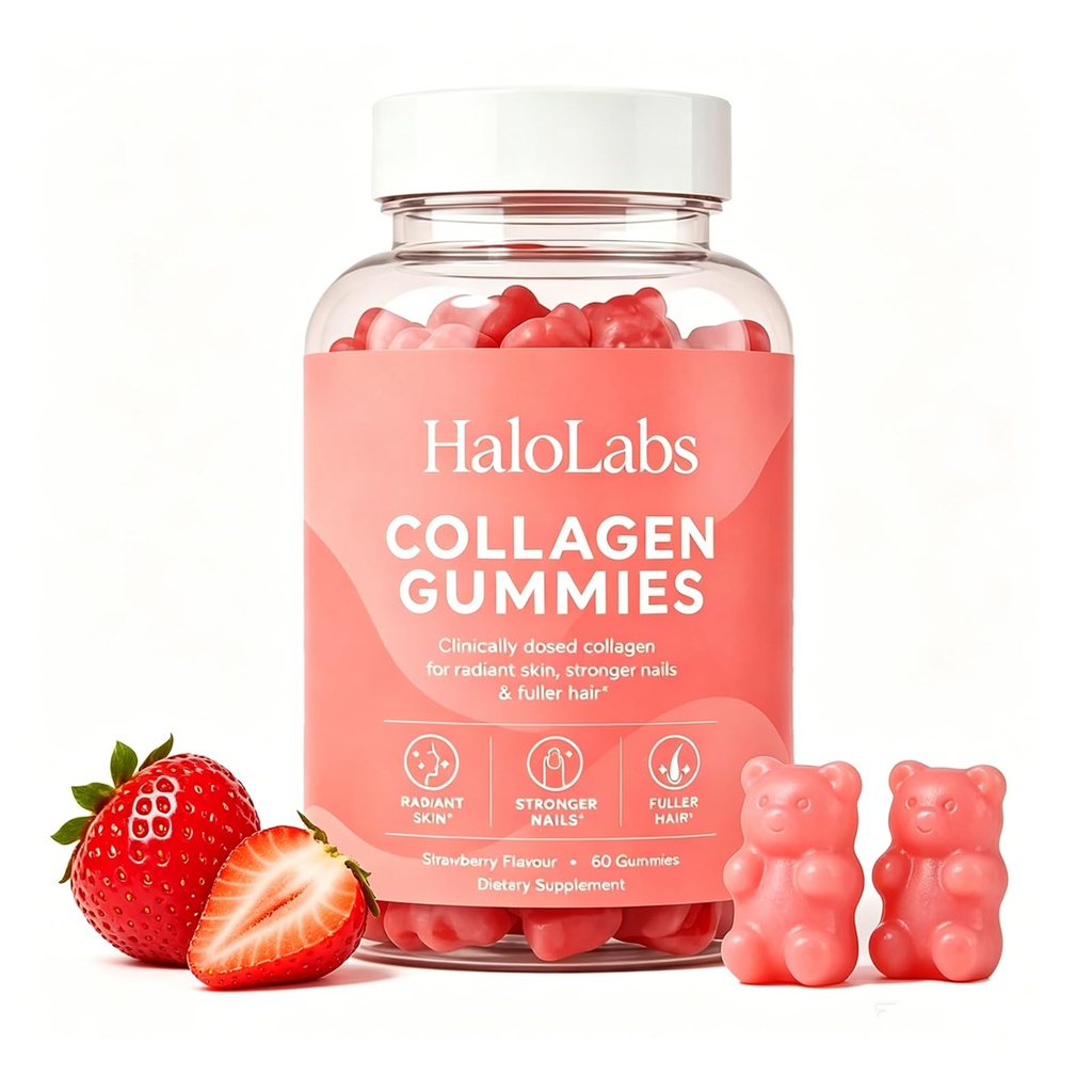 Strawberry Gummies for Women, 60 Gummies