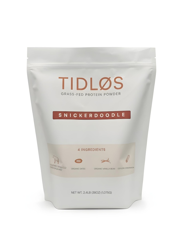 TIDLOS Grass-Fed Protein Powder (Snickerdoodle)