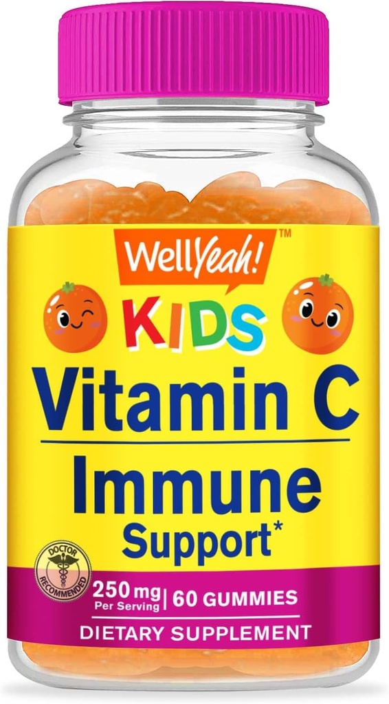 BuenoSí Niños Vitamina C Gummies (250mg) - 60 Gummies