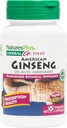 Natures Plus Herbal Actives American Ginseng - 250 mg, 5% Ginsenosides - 60 cápsulas Vegan - Gluten-Free - 60 Actuaciones