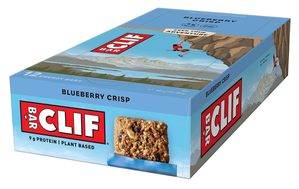 Clif Bars Blueberry Crisp Clif Bar (12x2.4oz)