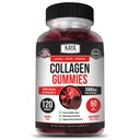 Kaya Naturals Collagen Gummy for Men & Women, 120 Count, 1000mg of Hydrolyzed Collagen, Vitamin C, Selenium & Biotin, Collagen/Strawberry Flavor (120 Gummies)