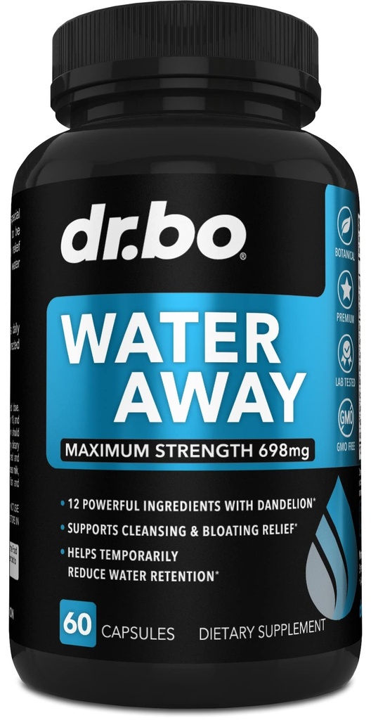 Water Pills Diuretics for Water Retention - Natural Swelling Away Pills Herbal Diuretic Supplements for Stomach Bloating Leg Swelling Relief - Reduce Fluid Pill Bloat for Swollen Legs Feet Supplement