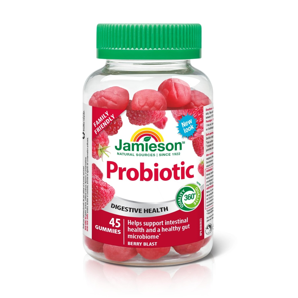 Jamieson Probiotic Gummies 45 Gummies