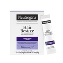 Neutrogena Hair Restore Pro Collagen Peptide Supplement Powder, 20 ct