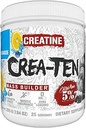 5% Nutrición CreaTEN Complejo de Creatina + Aceleradores peru Flavored Creatine Powder for Muscle Gain ← Max Power, Strength, Endurance, " Recuperación (Blueberry Lemonade)