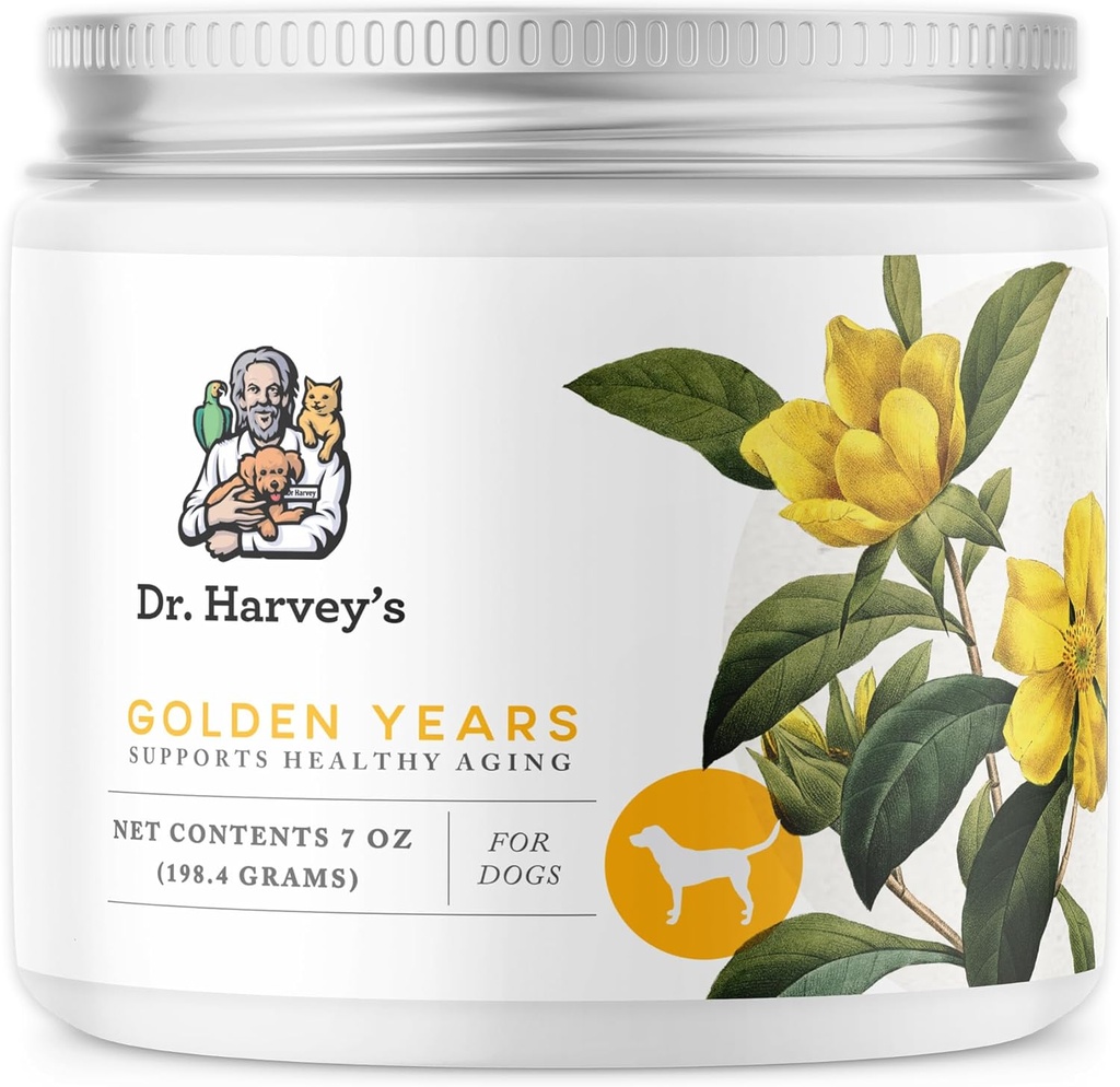 Suplemento Geriátrico Herbal del Dr. Harvey para perros mayores, 7 Oz