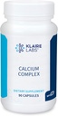 Klaire Labs Complejo de calcio - Certified BSE-Free Calcium Microcrystalline Hydroxyapatite " Citrato con fósforo (90 cápsulas)