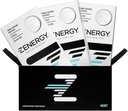 ZENERGY Energy Gum - Mint Flavor ← 50mg Caffeine + 35% B6 y 45% B12 Vitamina tención Vegan, 0 Azúcar, 0 Calories, 0 Gluten, 0 Aspartame, Non-GMO, Acción Inmediata tención 3 Pack = 24 Cuenta