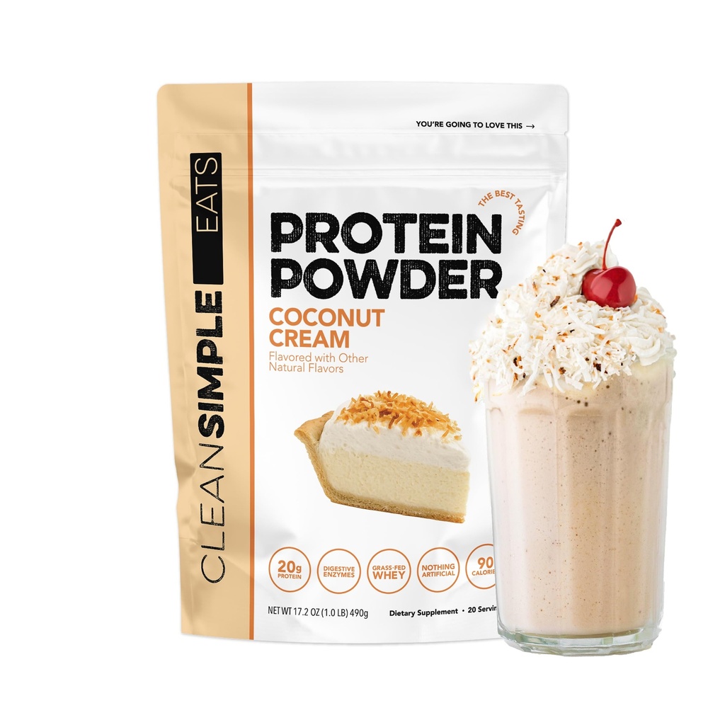 Clean Simple Eats Coconut Cream Protein Gusset (20 serv)