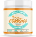 American Standard Supplements Pure Creatine Monohydrate Micronized Powder - Micronized Creatine Monohydrate Powder - Unflavored - 5000mg por Serving - 60 Servings (300g)