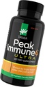 Daiwa PeakImmune4 Natural Immune Support Supplement with RBAC Rice Bran and Mycelia Extract from Shiitake Mushrooms - Ultra Strength