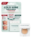 Coverology Cold Sore Treatment & Cold Sore Concealer - The Best Full Coverage Cold Sore Cover Up Makeup to Help Disguise and Soothe - Light