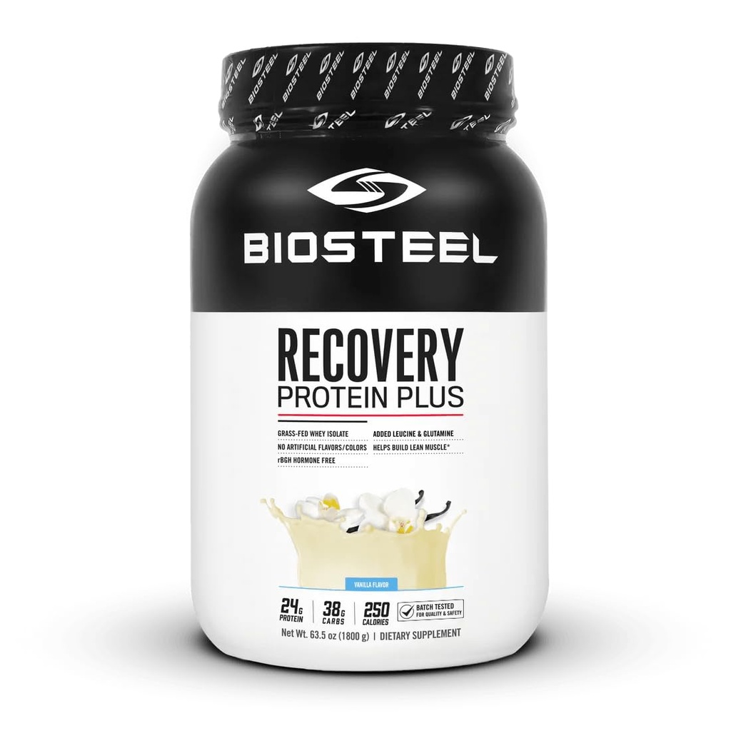 Biosteel, Recovery Protein Plus Vanilla, 63.49 Ounce