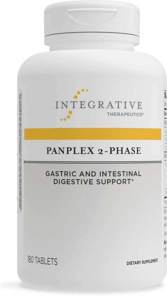 Terapéutica Integrativa Panplex 2-Phase - Suplemento diario para la salud digestiva y el apoyo a la tradición intestinal* - Gluten-Free - 180 Conde (90 Servimientos)