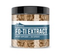 Earthborn Elements Fo-Ti Extract 200 Capsules, Pure & Undiluted, No Additives