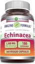 Fórmulas increíbles Echinacea ← 1300 Mg Por Serving ← 360 Veggie Capsules ← Non-GMO TEN Gluten Free TEN Made in USA