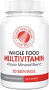 Silver Fern Whole Food Daily Multi Vitamina w/Trace Mineral Blend Suplemento - 1 Botella - 60 Vegicaps - 30 Day Supply - Natural, Non-GMO, Vegan, Hombres &amp; Mujer Multivitamin Zero Synthetics
