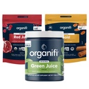 Organifi Sunrise to Sunset Power Box (9.5 Oz. Each) - Organic Superfood Powder - Green Juice, Red Juice, Golden Milk- 30-Day Supply - Vegan