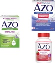 AZO UTI Pain Relief Bundle – AZO UTI Test Strips 3ct, AZO Urinary Pain Relief Max Strength 24ct, AZO Cranberry Pro Suplemento 100ct
