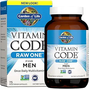 Jardín de la vida Código de vitaminas Mujer y hombre multivitaminas Bundle, 120+75 cápsulas
