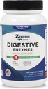 Zenesis Labs Digestive Enzymes - con Amylase, Bromelain, Protease, Lipase, < 14 Otras Enzymes - 90 Capsules