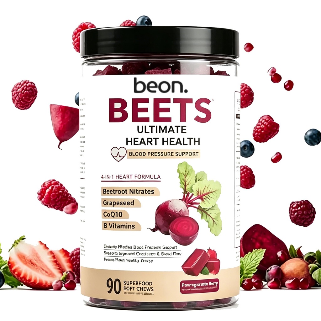 Beon Beet Chews, 90 Count Beon Beetroot Chews