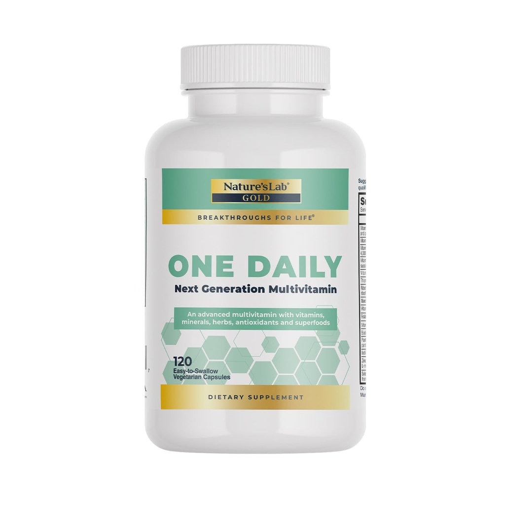 Nature's Lab One Daily Multivitamin Capsules, 60 Count, 120 Count