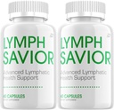 Lymph Savior Capsules – LymphSavior Pills Advanced Formula Natural Ingredients, Reviews - 2 Pack - 120 Capsules