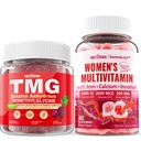 Nextdia Methylated Multivitamin, TMG Supplements Gummies, 4Pack