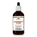 Shepherd's Purse (Capsella Bursa-Pastoris) Dry Herb Glycerite, All Natural, Vegan, Lab Tested Alcohol-Free Liquid Extract - 4 fl.oz
